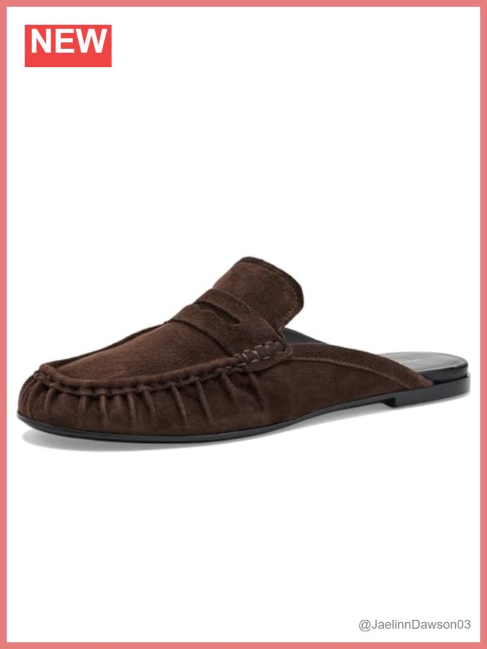 Vagabond Leather Mules with Penny Strap Pull-On